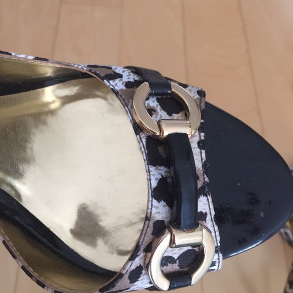 CARLOS SANTANA, LEOPARD PRINT SEXY HIGH HEEL SHOES, SZ. 7, NEW IN BOX - Picture 7 of 8